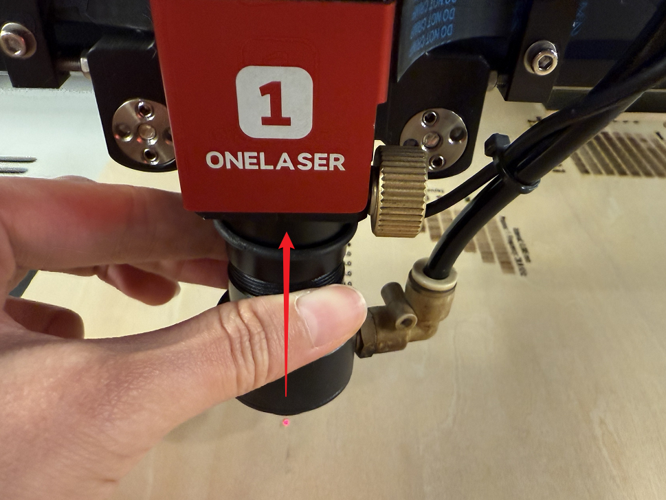 Shortened lens barrel installed higher for clearance