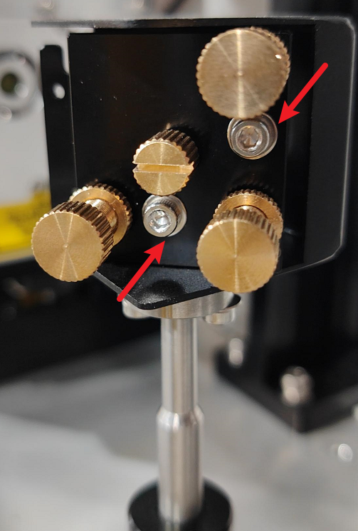 Optical Mirror 1 screw lock nuts