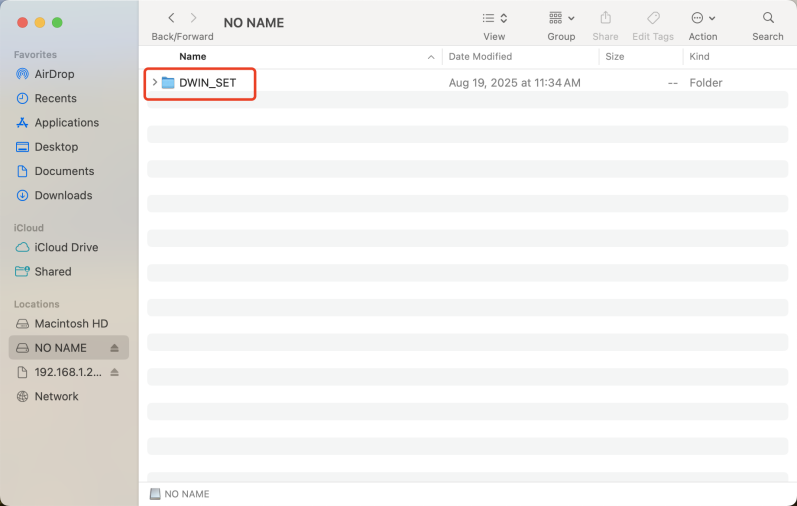 Copy panel firmware to TF card