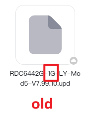 Laser control board showing firmware compatibility markings