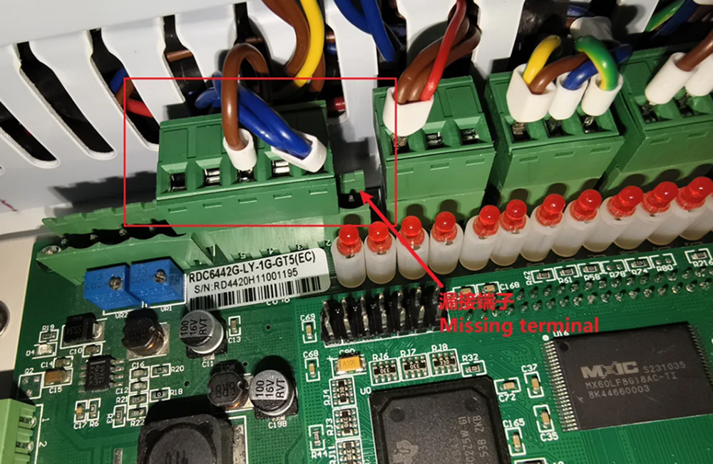 Installing new Hydra control card and reconnecting wiring