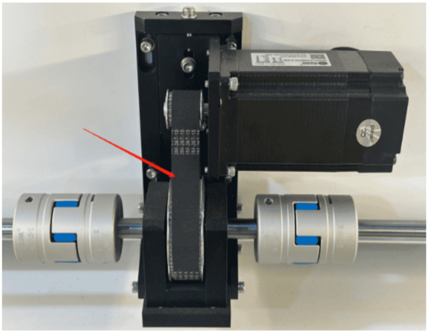 Hydra Series laser belt maintenance step 1