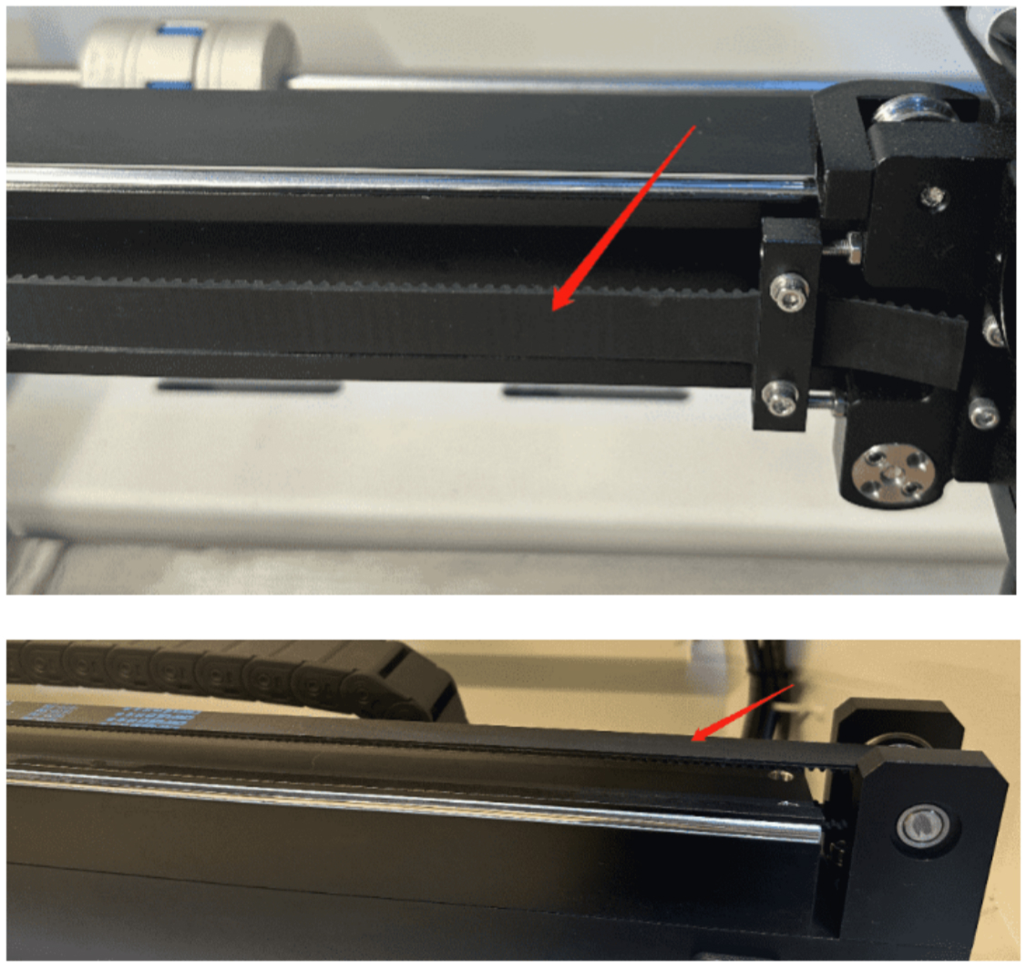 Hydra Series laser belt maintenance step 2