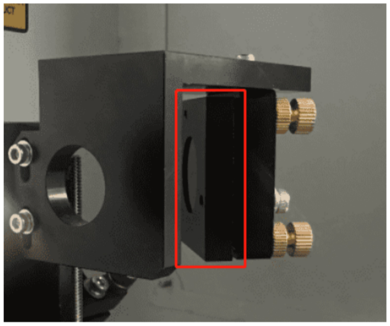 Hydra Series mirror cleaning procedure step 1