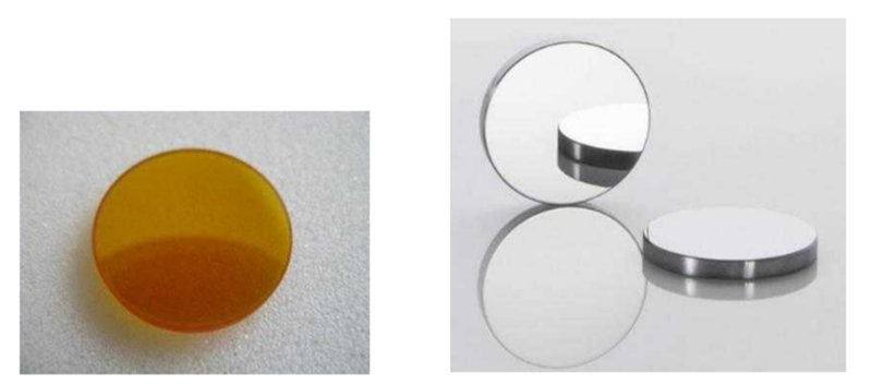 Hydra Series focus lens inside the laser head