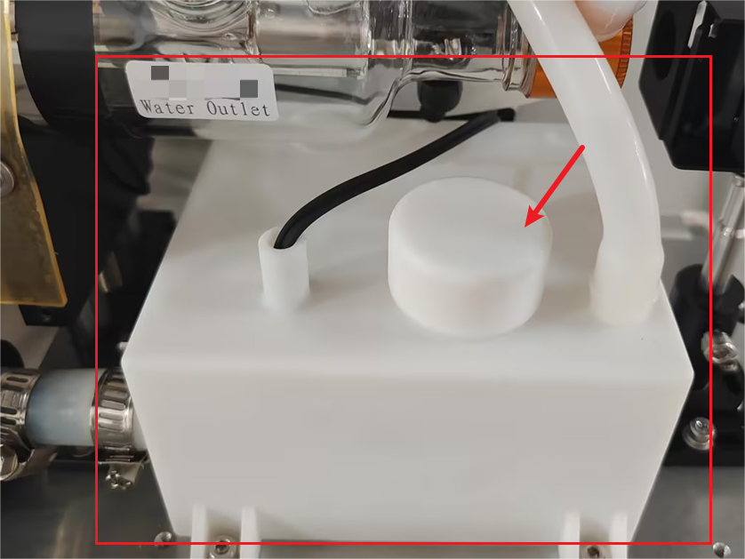 Reinstalling side door and rear cover after filling chiller on OneLaser XT