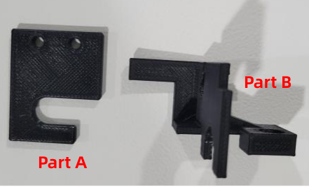 Air tube dust protection kit components