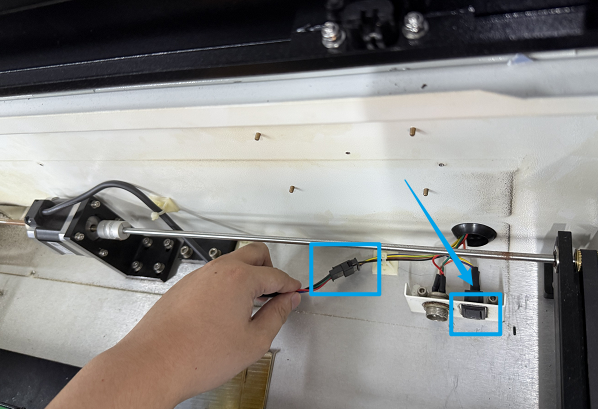Rotary axis toggle switch affecting Y-axis movement