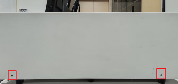 Removing side cover screws