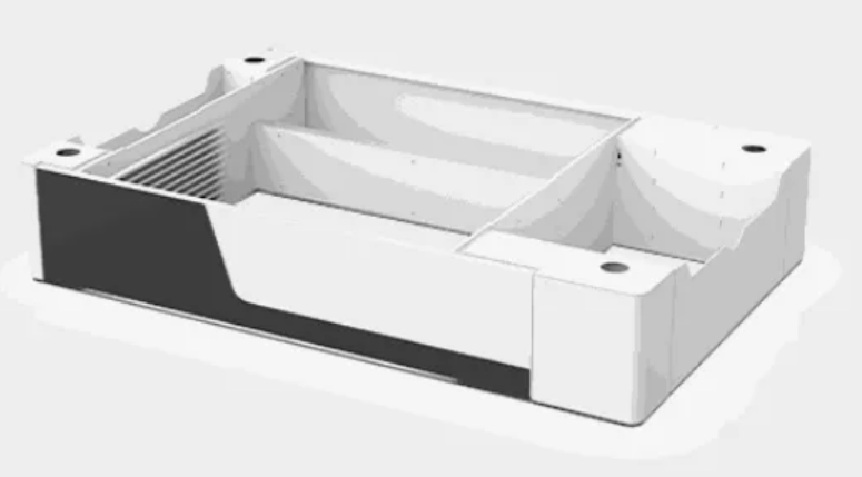 Optional rotary base for height clearance