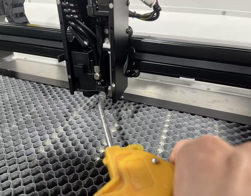 Blowing dust from the X Series auto focus sensor