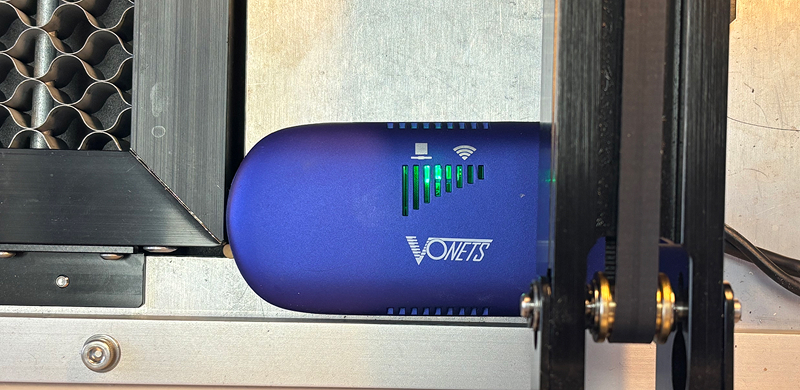 WiFi connection setup overview for OneLaser machines