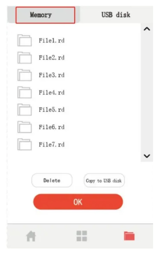Touchscreen Function Introduction